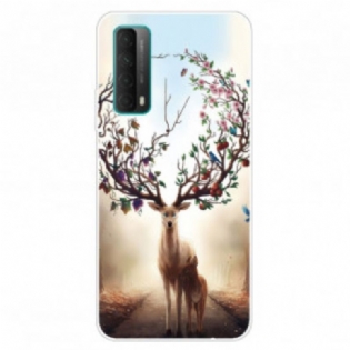 Cover Huawei P Smart 2021 Fleksibel Hjorte