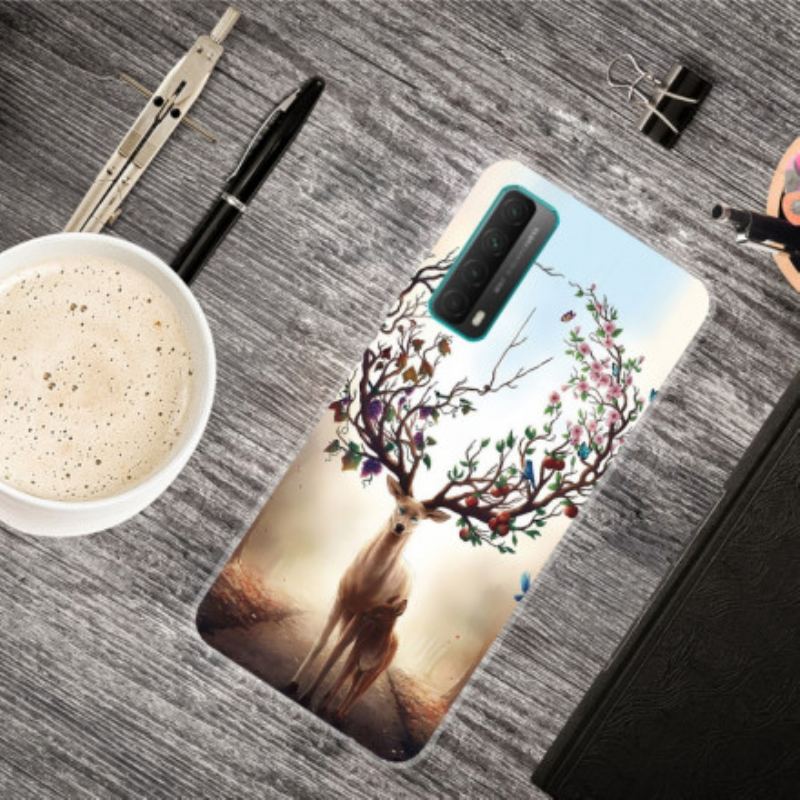 Cover Huawei P Smart 2021 Fleksibel Hjorte