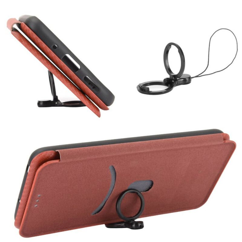 Cover Huawei P Smart 2021 Flip Cover Kulfiber