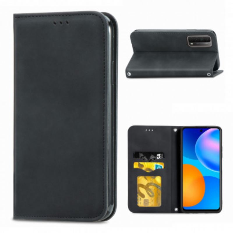 Cover Huawei P Smart 2021 Flip Cover Vintage Kunstlæder