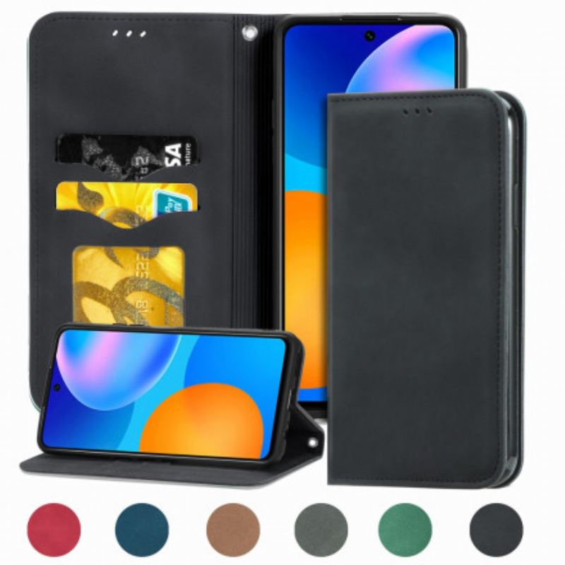 Cover Huawei P Smart 2021 Flip Cover Vintage Kunstlæder