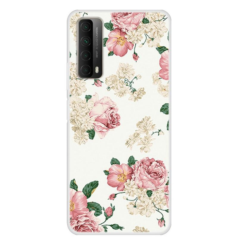 Cover Huawei P Smart 2021 Frihedsblomster