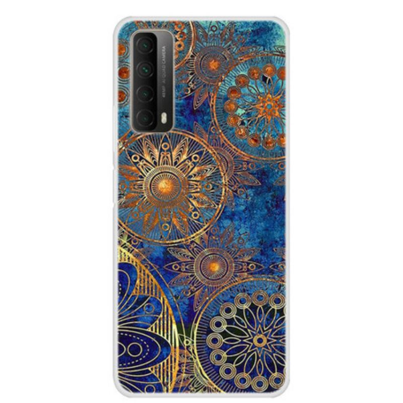 Cover Huawei P Smart 2021 Gyldne Mandalaer