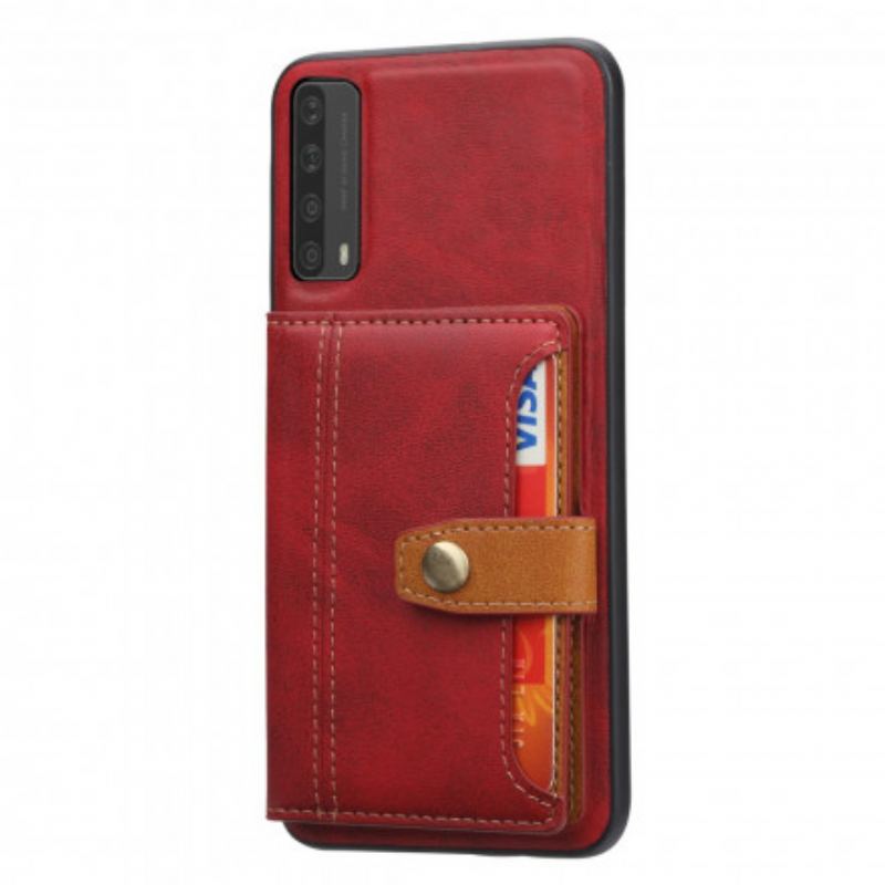 Cover Huawei P Smart 2021 Kortholder Støttestrop