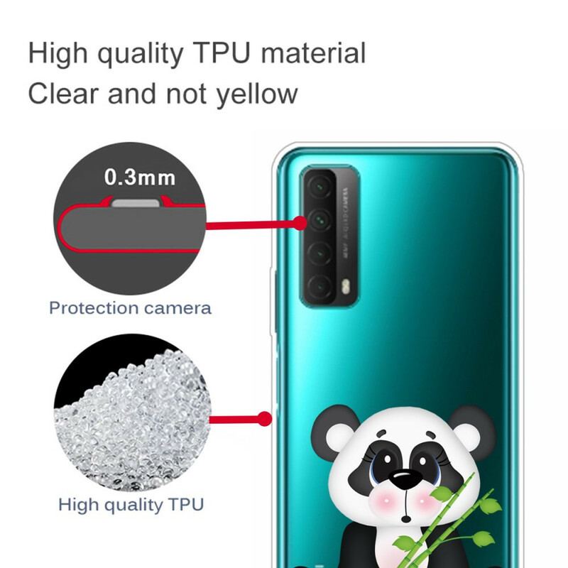 Cover Huawei P Smart 2021 Sømløs Sad Panda