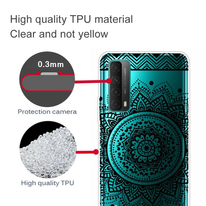 Cover Huawei P Smart 2021 Sømløse Blomster Mandala