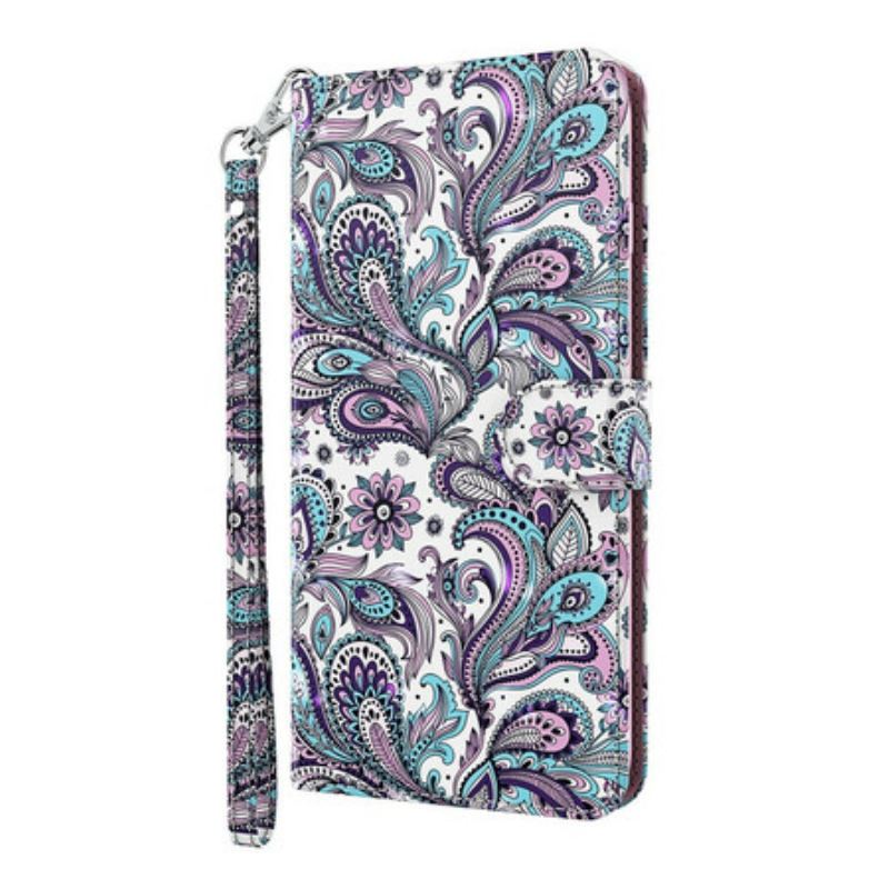 Flip Cover Huawei P Smart 2021 Blomster Mønstre