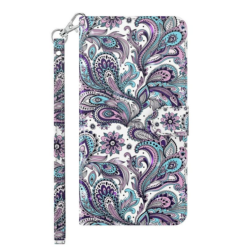 Flip Cover Huawei P Smart 2021 Blomster Mønstre