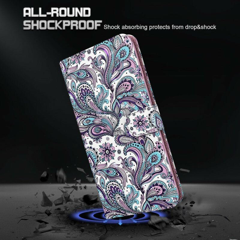 Flip Cover Huawei P Smart 2021 Blomster Mønstre