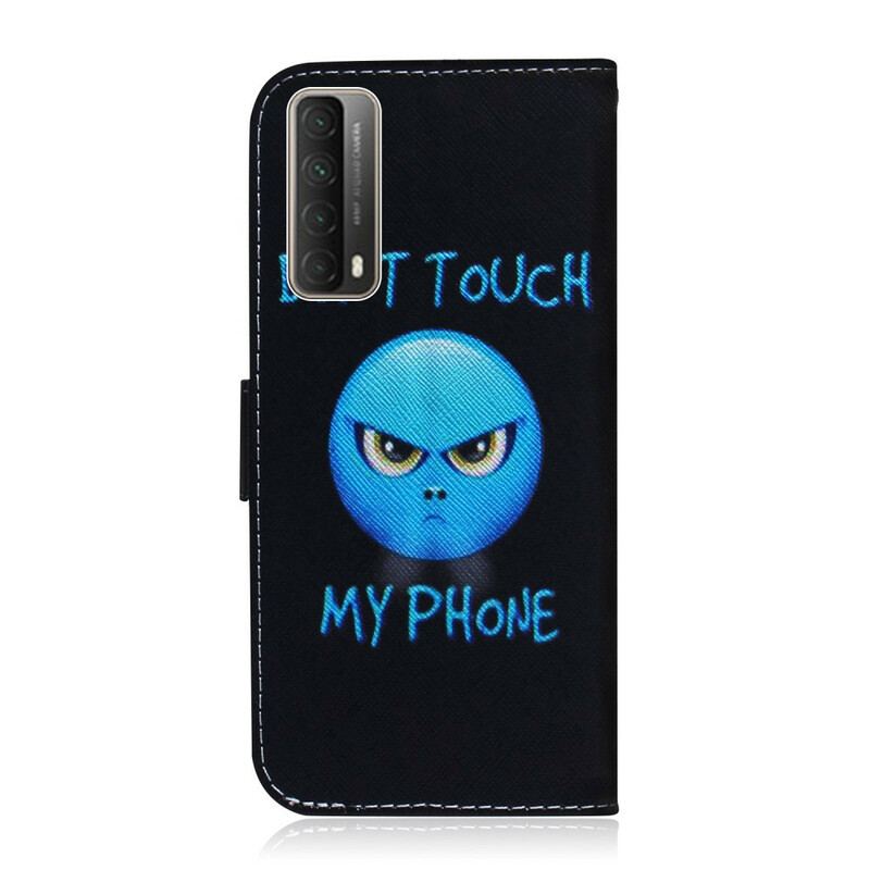 Flip Cover Huawei P Smart 2021 Emoji Telefon