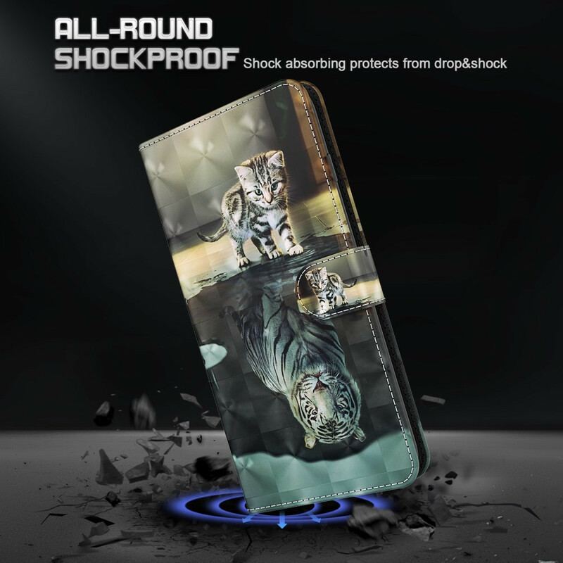 Flip Cover Huawei P Smart 2021 Ernest The Tiger