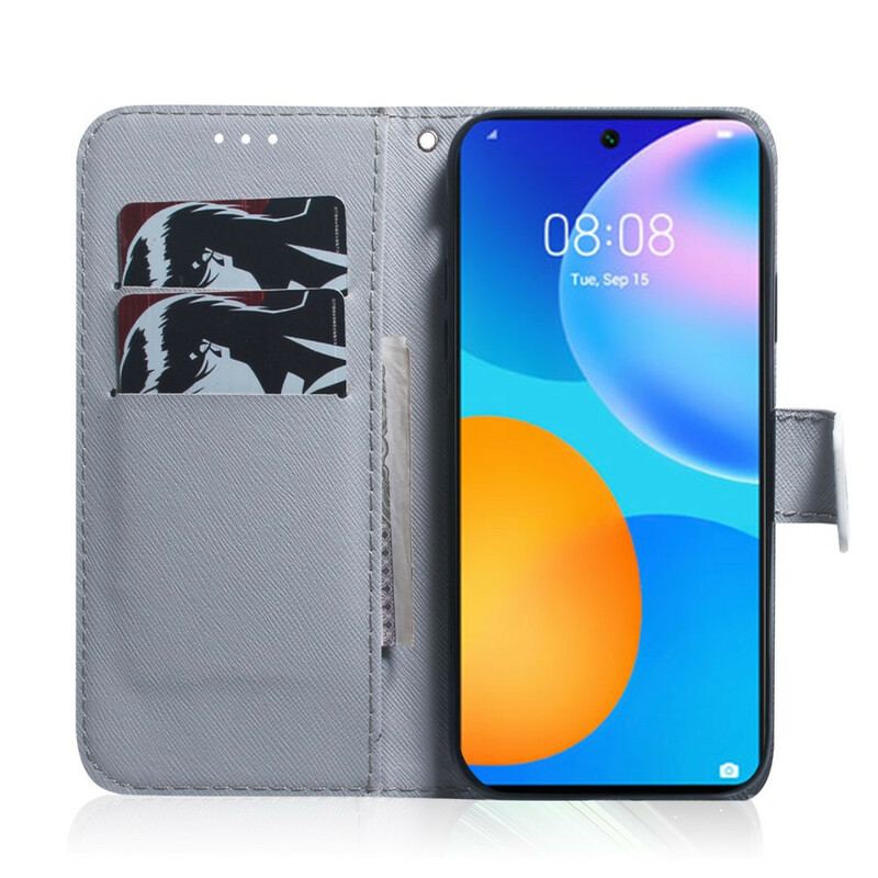 Flip Cover Huawei P Smart 2021 Hundeligt Udseende