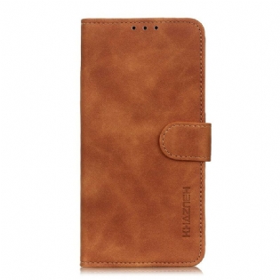 Flip Cover Huawei P Smart 2021 Khazneh Vintage Lædereffekt