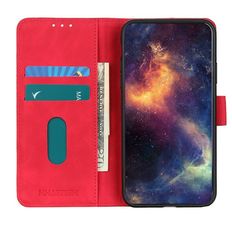 Flip Cover Huawei P Smart 2021 Khazneh Vintage Lædereffekt