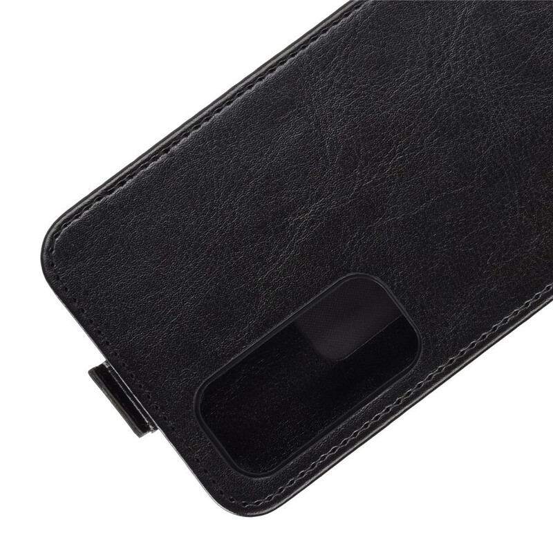 Flip Cover Huawei P Smart 2021 Læder Cover Lodret Flap Lædereffekt