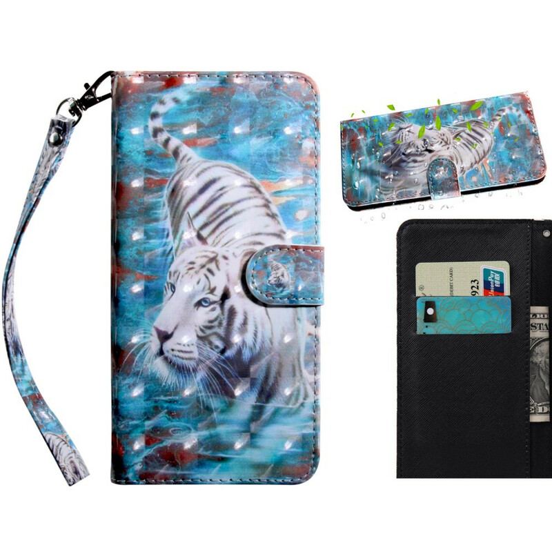 Flip Cover Huawei P Smart 2021 Lys Spot Lucien The Tiger