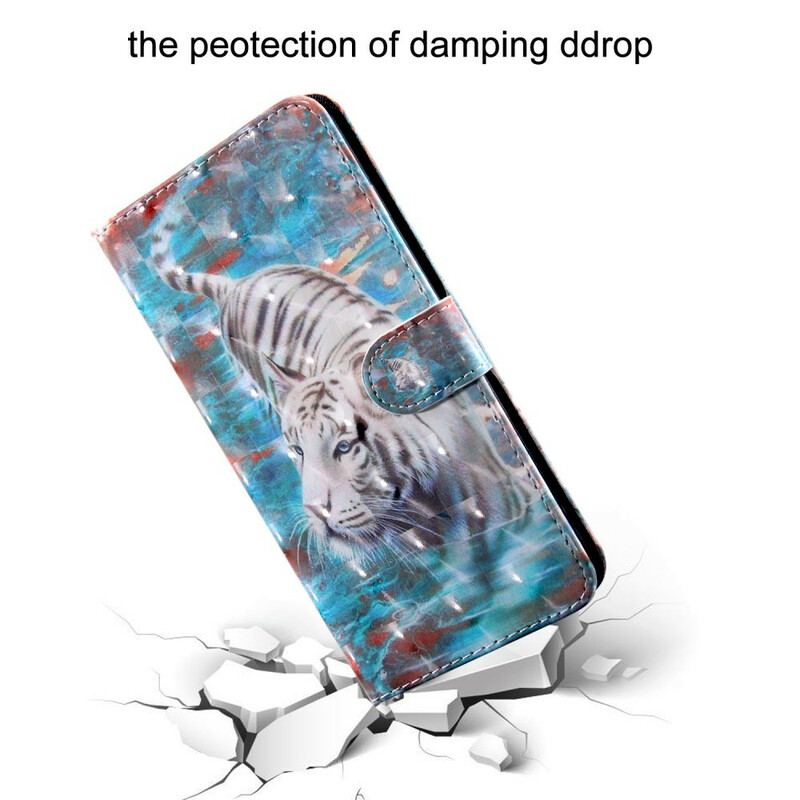 Flip Cover Huawei P Smart 2021 Lys Spot Lucien The Tiger