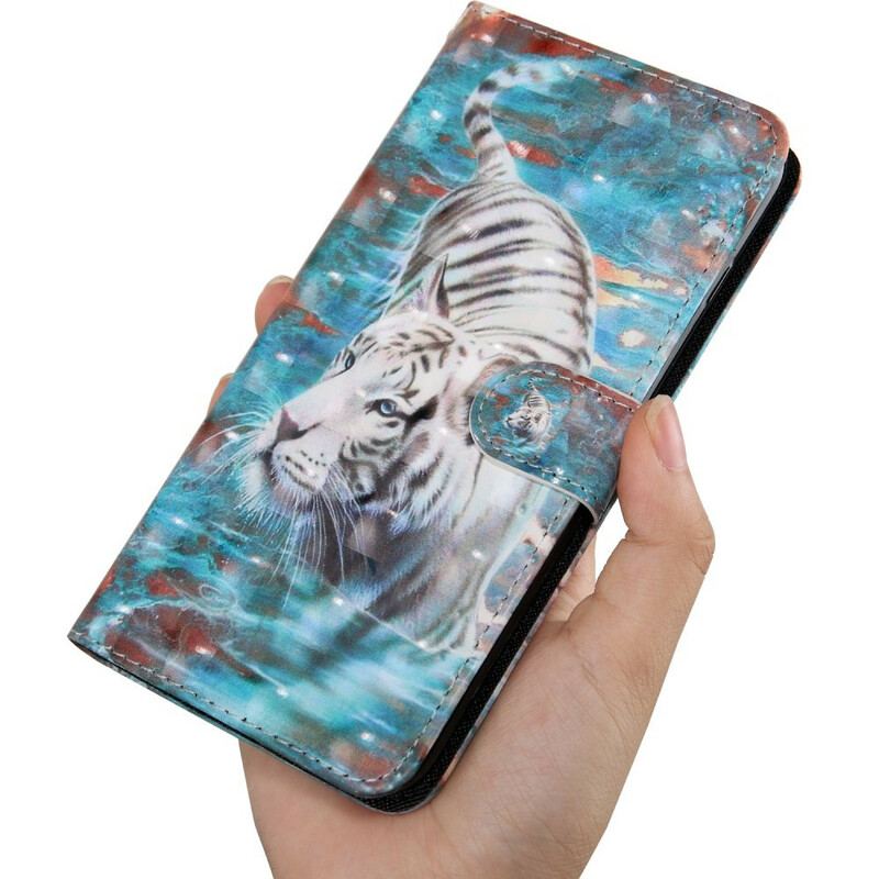 Flip Cover Huawei P Smart 2021 Lys Spot Lucien The Tiger