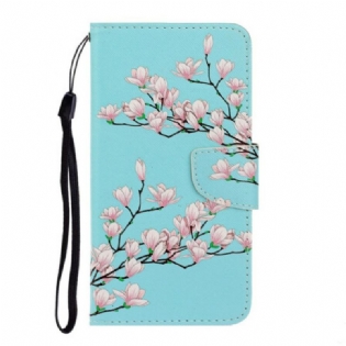 Flip Cover Huawei P Smart 2021 Med Snor Strappy Busk