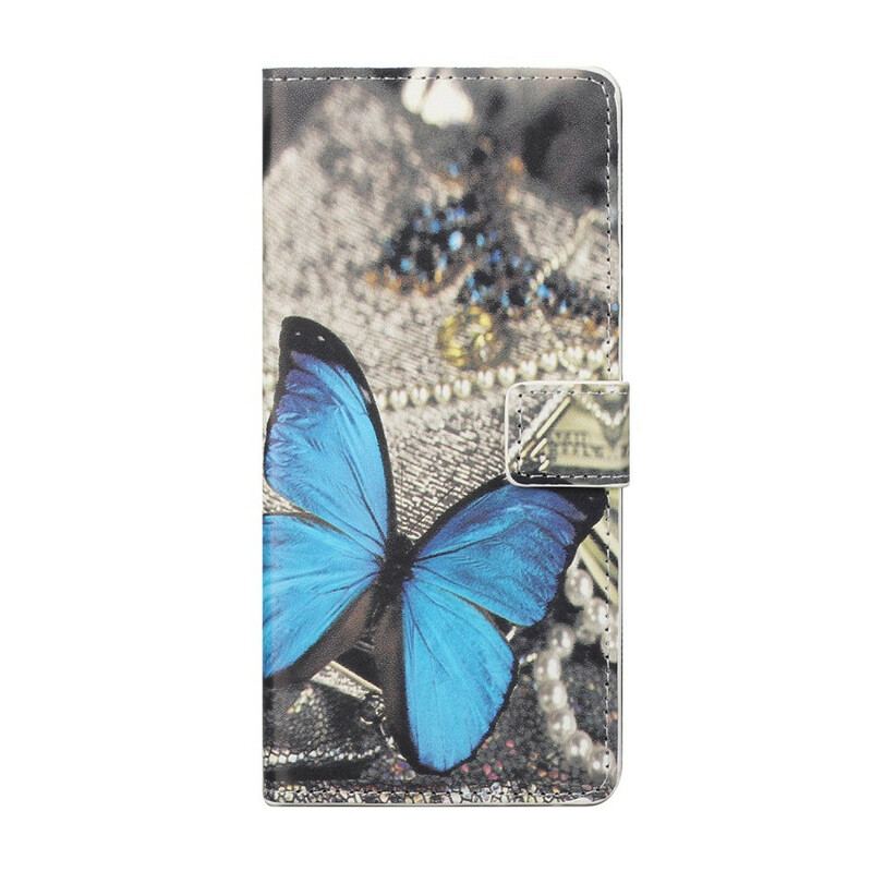 Flip Cover Huawei P Smart 2021 Sommerfugle