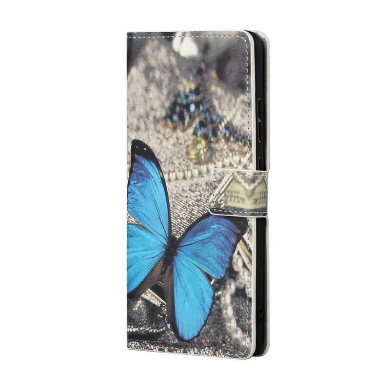 Flip Cover Huawei P Smart 2021 Sommerfugle