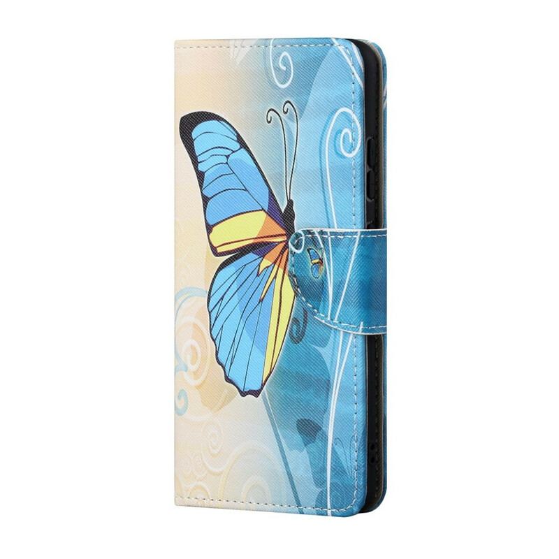 Flip Cover Huawei P Smart 2021 Sommerfugle