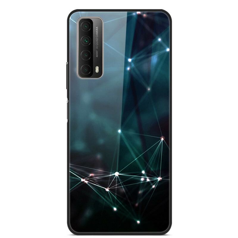 Mobilcover Huawei P Smart 2021 Rayon Hærdet Glas