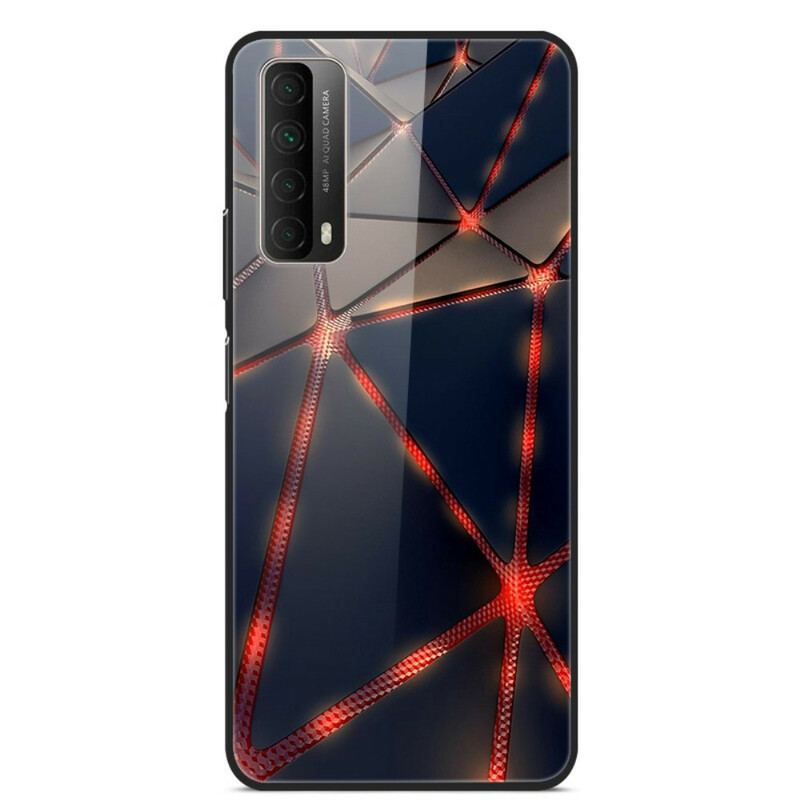 Mobilcover Huawei P Smart 2021 Rayon Hærdet Glas