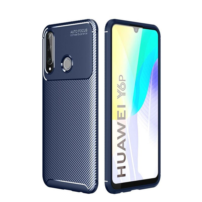 Cover Huawei Y6p Fleksibel Kulfibertekstur