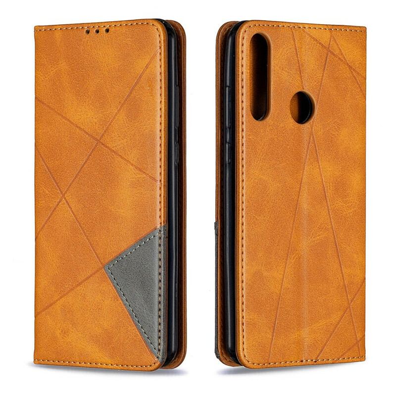 Cover Huawei Y6p Flip Cover Kunstner Stil