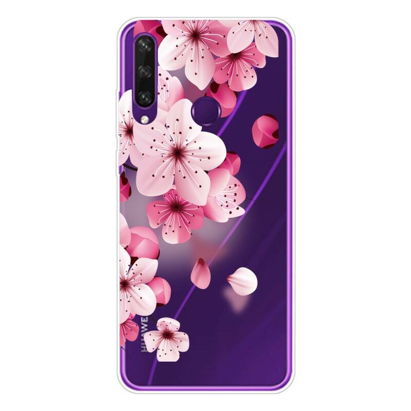 Cover Huawei Y6p Premium Blomster