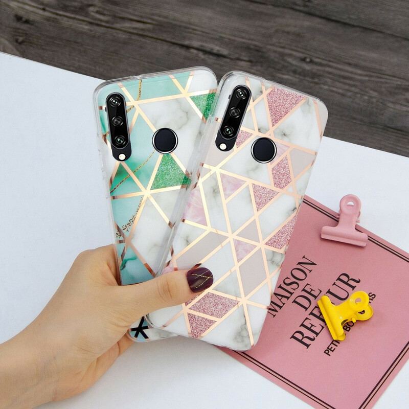 Cover Huawei Y6p Premium Marmor