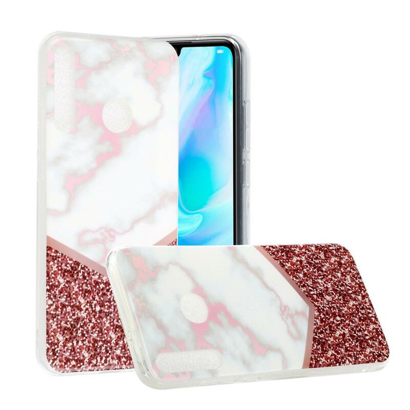 Cover Huawei Y6p Variation I Marmorgeometri