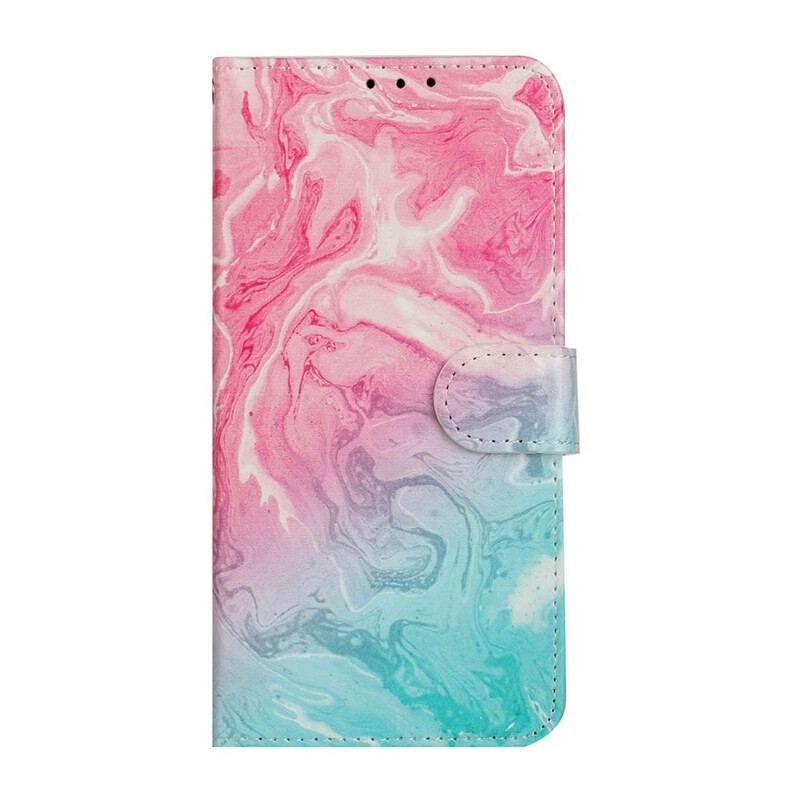 Flip Cover Huawei Y6p Marmor