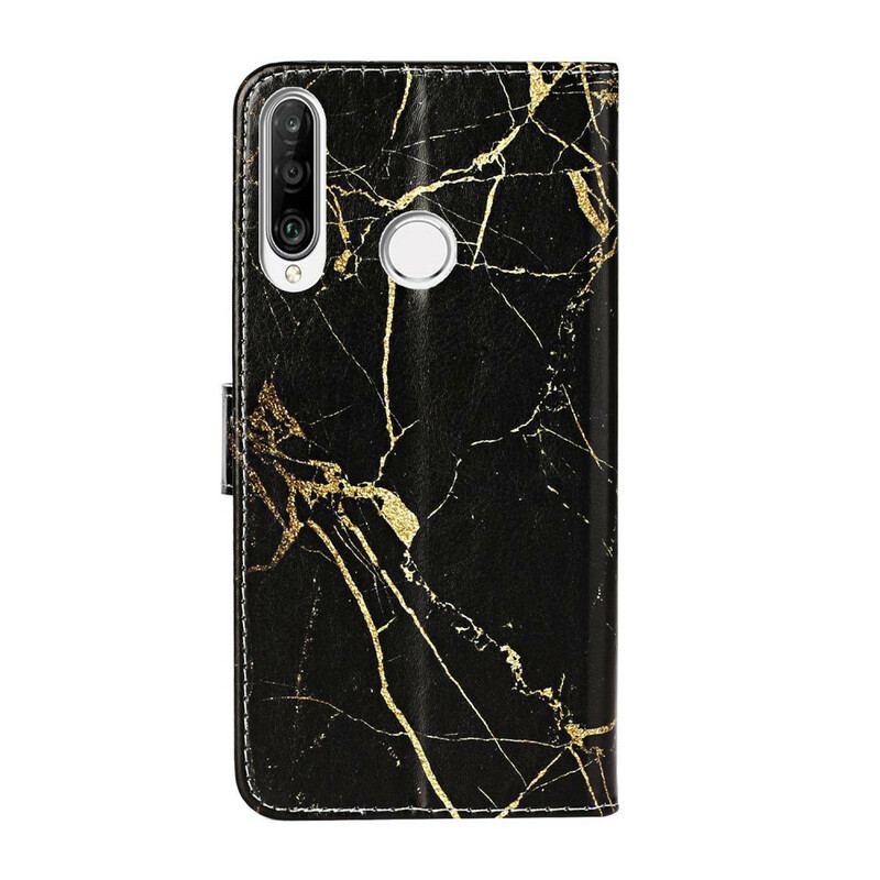 Flip Cover Huawei Y6p Marmor