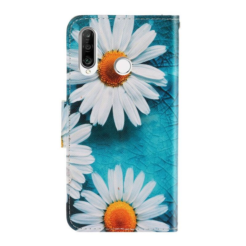 Flip Cover Huawei Y6p Med Snor Thong Tusindfryd