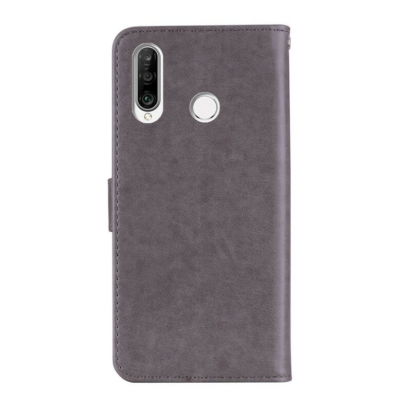 Flip Cover Huawei Y6p Ugle Mandala Og Charm