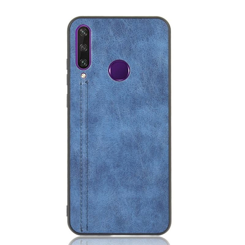 Mobilcover Huawei Y6p Couture Lædereffekt