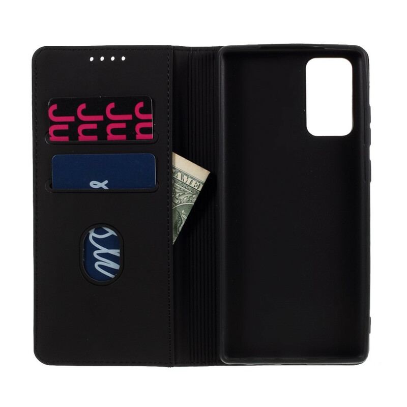 Cover Samsung Galaxy Note 20 Flip Cover Kortholder Stativ