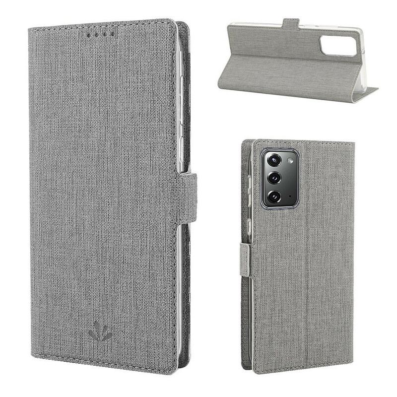 Cover Samsung Galaxy Note 20 Flip Cover Tekstureret Vili Dmx