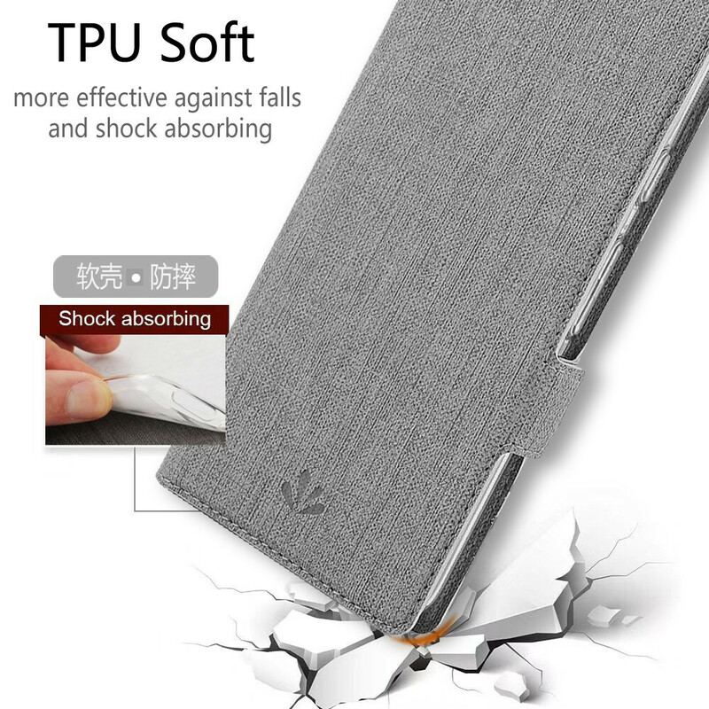 Cover Samsung Galaxy Note 20 Flip Cover Tekstureret Vili Dmx