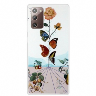Cover Samsung Galaxy Note 20 Naturens Sommerfugle