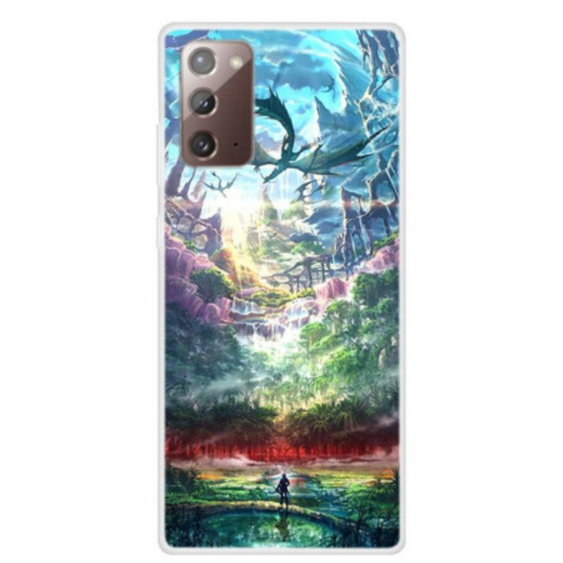 Cover Samsung Galaxy Note 20 Paradis Natur