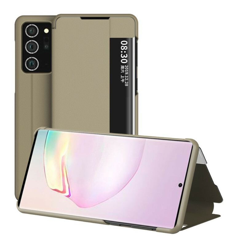 Cover Samsung Galaxy Note 20 Tekstureret Kunstlæder