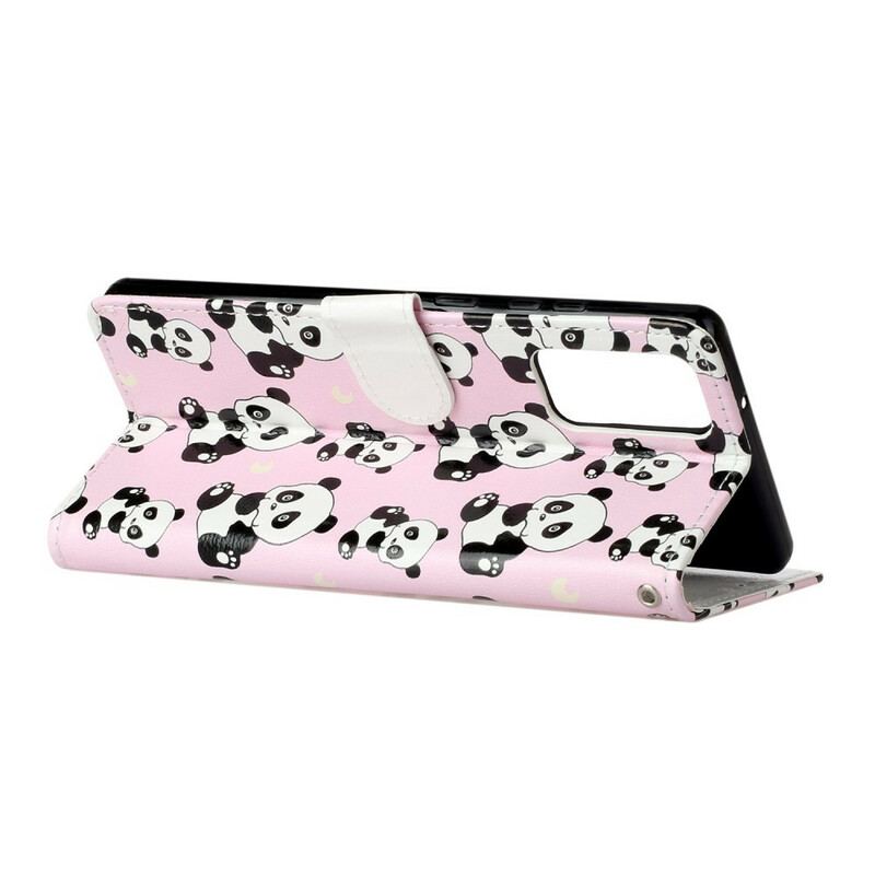 Flip Cover Samsung Galaxy Note 20 Hvilke Pandaer