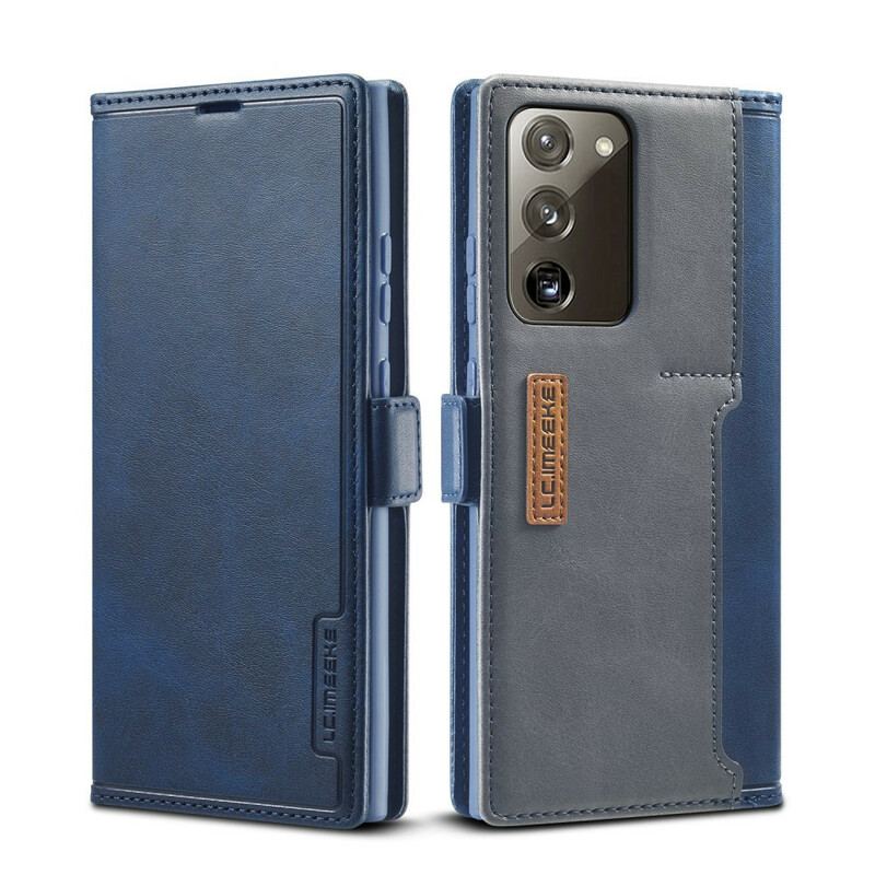 Flip Cover Samsung Galaxy Note 20 Lc.imeeke Retro Lædereffekt