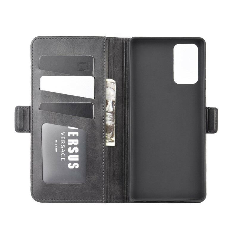 Flip Cover Samsung Galaxy Note 20 Magnetisk Lukning