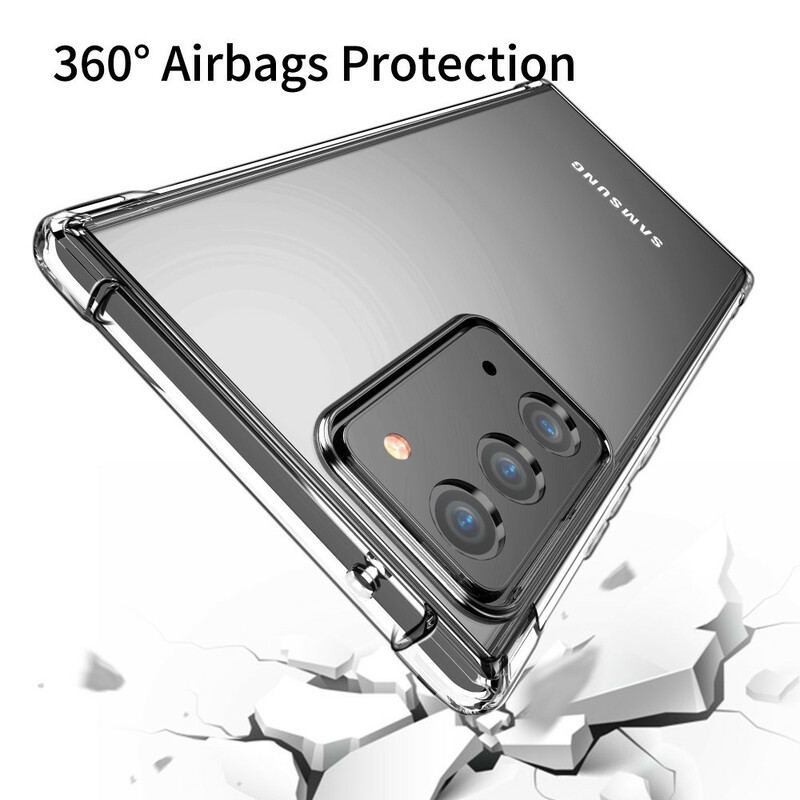 Mobilcover Samsung Galaxy Note 20 Gennemsigtig Leeu Puder Protector