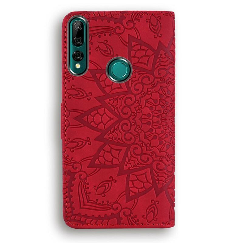 Flip Cover Huawei P Smart Z Blomstertryk