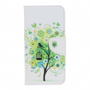 Flip Cover Huawei P Smart Z Grønt Træ